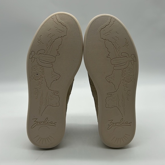 Zodiac Cheezburger Plaid Lace-Up Sneakers Women’s Size 8M Black White Tan NWB - Picture 9 of 11